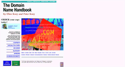 Desktop Screenshot of domainhandbook.com